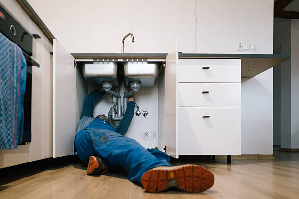 Professional Drain Cleaning technician working in Martinsburg, PA